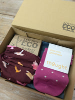 Womens Giftbox Snood & Sock set