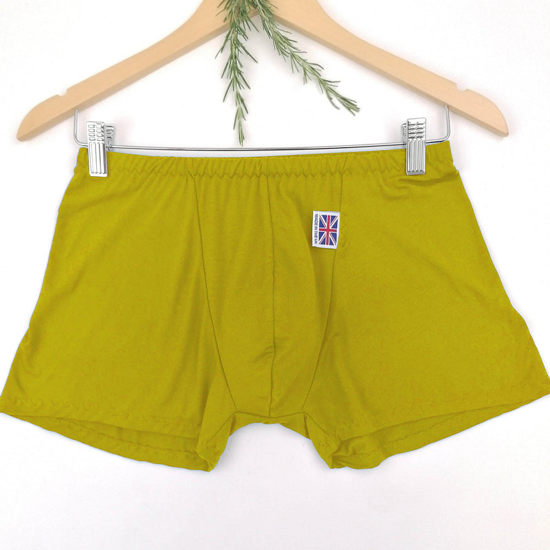 Lotties Eco boxer Chartreuse (summer weight) Men's Bamboo Boxer Short