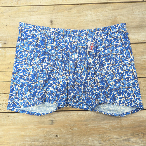 Lotties Eco boxer Waterleaf Blue 190gm Men's Bamboo Boxer Short