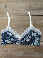 Lotties Eco Bras Birds - Small SALE Womens Bamboo Plunge Croptop