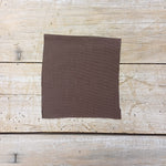 Lotties Eco Fabric Chocolate (summer weight) Bamboo Colour Swatch Singles