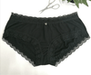 Lotties Eco Knickers Black - Medium SALE Womens Bamboo Hipster Knickers