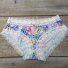 Lotties Eco Knickers Fleurs Bright (summer weight) Womens Bamboo Hipster Knickers