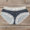 Lotties Eco Knickers Green Spruce - Small SALE Womens Bamboo Hipster Knickers