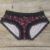 Lotties Eco Knickers Red Spruce - Small SALE Womens Bamboo Hipster Knickers