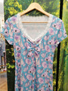 Lotties Eco Shirts & Tops Bees Print (summer weight) Womens Bamboo PJ Lace Top