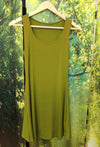 Lotties Eco Shirts & Tops Chartreuse (summer weight) Womens Bamboo Basic Summer Dress