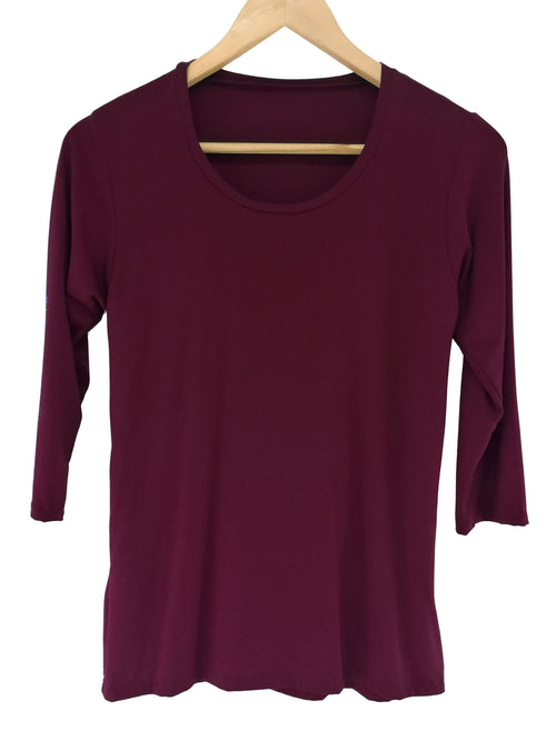 Lotties Eco Shirts & Tops Womens Bamboo Basic Sleeved Top