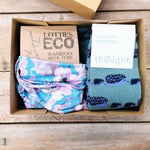 Lotties Eco Socks Bees Snood & Hedgehog Socks Womens Giftbox Snood & Sock set