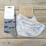 Lotties Eco Socks Womens Giftbox Snood & Sock set