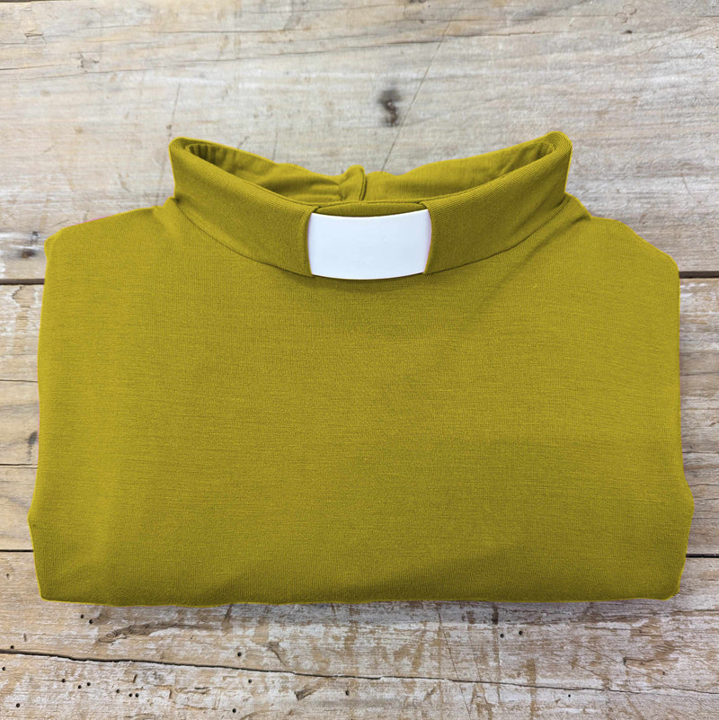 Lotties Eco T-shirt Chartreuse (summer weight) Womens Clergy CAPPED sleeve tee shirt
