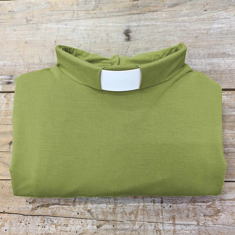 Lotties Eco T-shirt Lime (summer weight) *NEW Womens Clergy CAPPED sleeve tee shirt