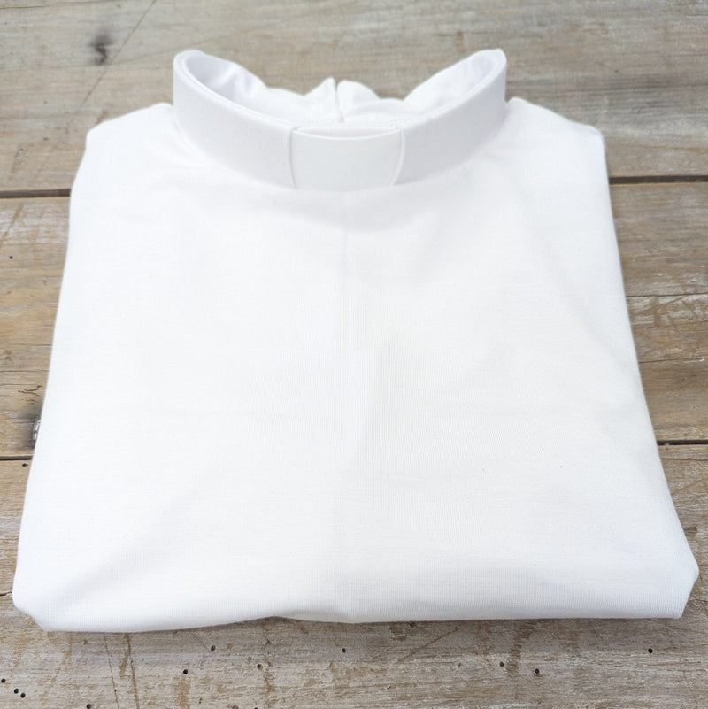 Lotties Eco T-shirt White Womens Clergy CAPPED sleeve tee shirt