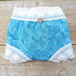 Lotties Eco thong Aqua Leaf 190gm Womens Brazilian Bamboo Thong