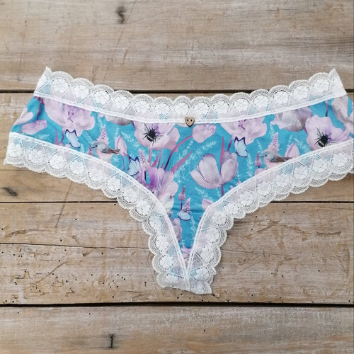 5cs/lot Ladies' Bamboo Underwear/Sexy Women Lace Underwear Panties