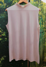 Lotties Eco Top Blush Pink (summer weight) Womens Bamboo Clergy Sleeveless Top