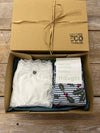 Lotties Eco Underwear Ivory & Holy Socks Giftbox Womens Bamboo Knicker & Sock Box