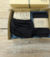 Lotties Eco Wrist Warmers Black / Standard - Small/Medium Bamboo Gloves & Snood Giftset