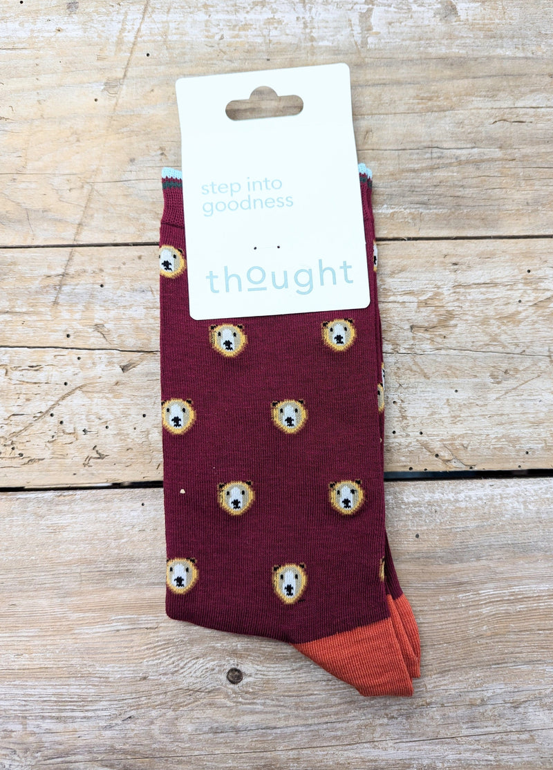 Thought Socks Men's Thought Bear Sock UK 7-11