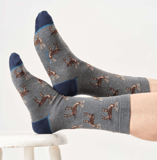 Thought Socks Men's Thought Cotton Stag Socks UK 7-11