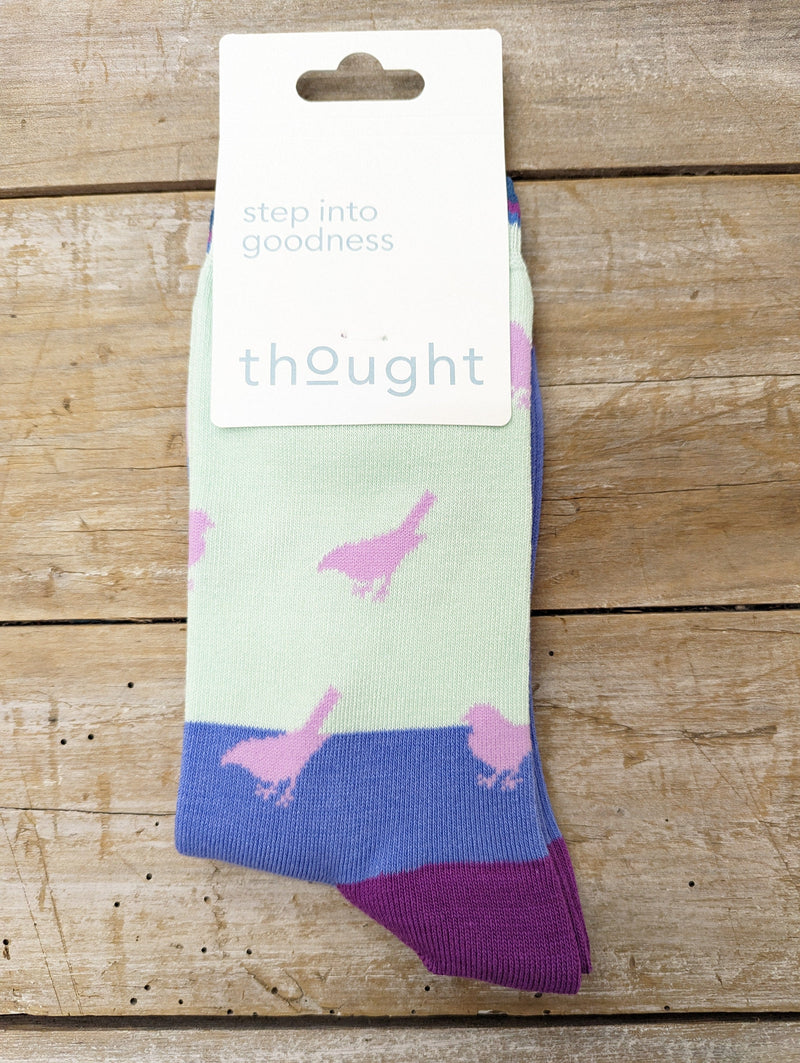 Thought Socks Women's Thought Bamboo Bird Socks UK 4-7