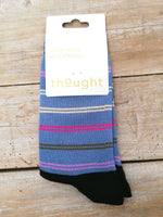 Thought Socks Women's Thought Bamboo Stripe Socks UK 4-7