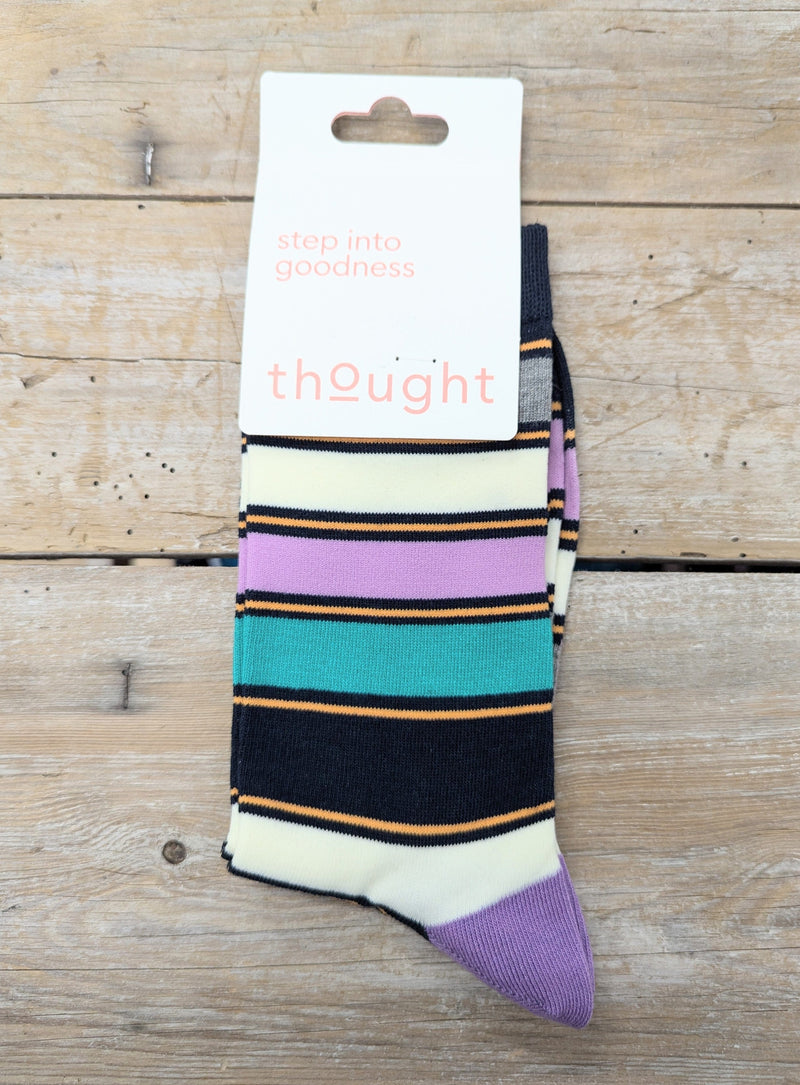 Thought Socks Women's Thought Bamboo Stripe Socks UK 4-7