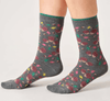 Thought Socks Women's Thought Cotton Hedgehog Box Socks UK 4-7