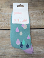 Thought Socks Women's Thought Cotton Rain Socks UK 4-7
