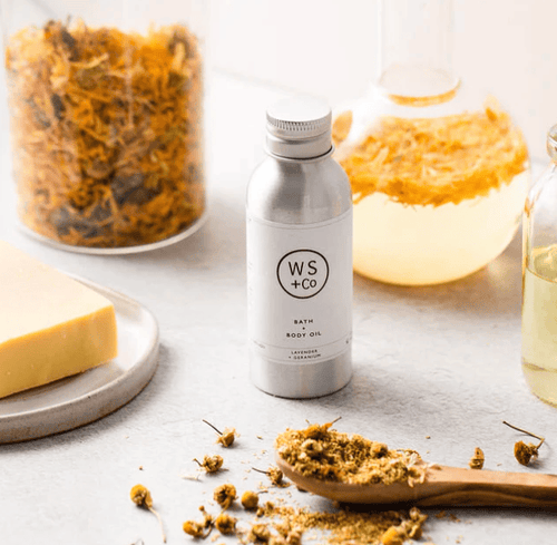 Wild Sage & Co. Bar Soap Bath + Body Oil