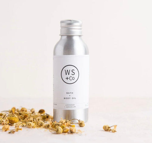 Wild Sage & Co. Bar Soap Bath + Body Oil