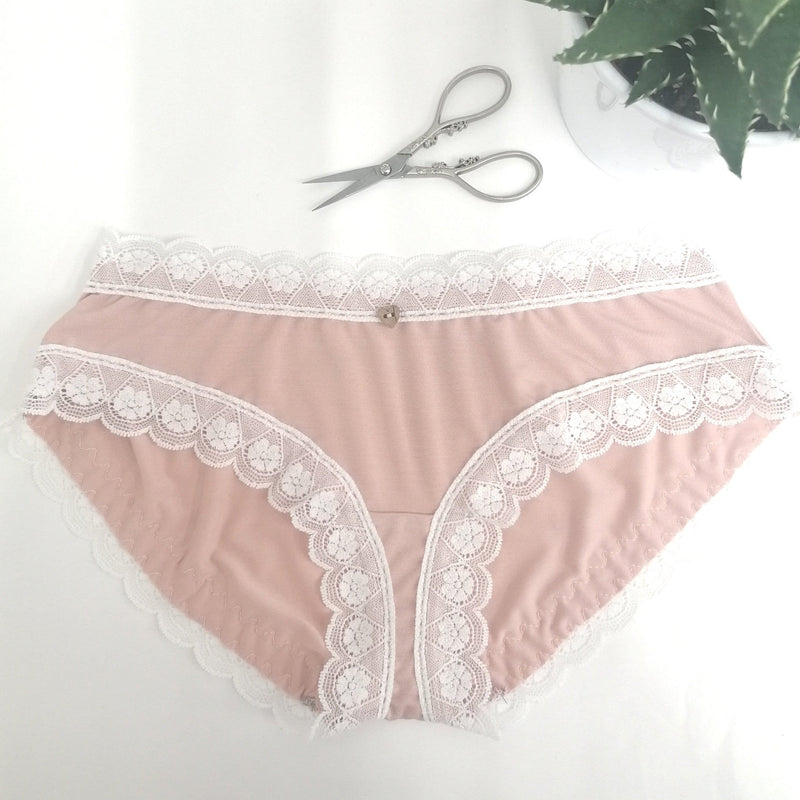 All the colours Knickers Blush Hipster Bamboo Knickers