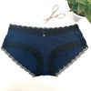 All the colours Knickers Navy Hipster Bamboo Knickers