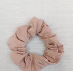 All the colours Scrunchie Blush Pink Bamboo Scrunchie