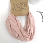 All the colours Snood Blush Bamboo Snood