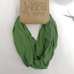 All the colours Snood Green Bamboo Snood