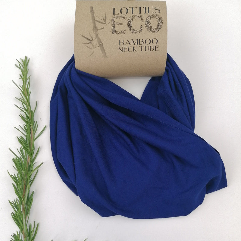 All the colours Snood Royal Blue Bamboo Snood