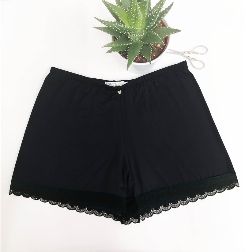 All the colours Top Black Nightshort