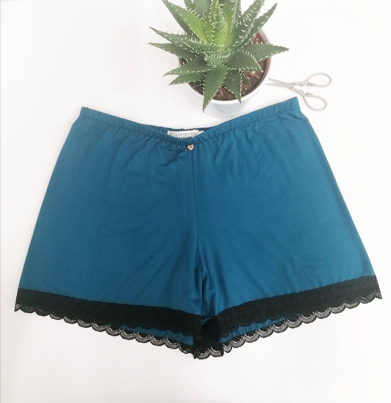 All the colours Top Emerald & Black Nightshort