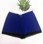 All the colours Top Royal Blue & Black Nightshort