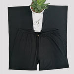 Colour & Length Opt. bamboo sleepwear Black PJ Trouser