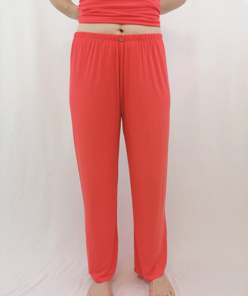 Colour & Length Opt. bamboo sleepwear Coral PJ Trouser