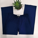 Colour & Length Opt. bamboo sleepwear Royal Blue PJ Trouser