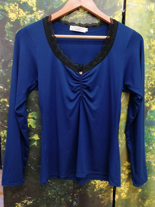 Colour & Length Opt. Royal Blue PJ Top