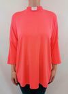Lotties Eco Baptism & Communion Dresses Hot Coral Womens Bamboo Clerical A-line Top