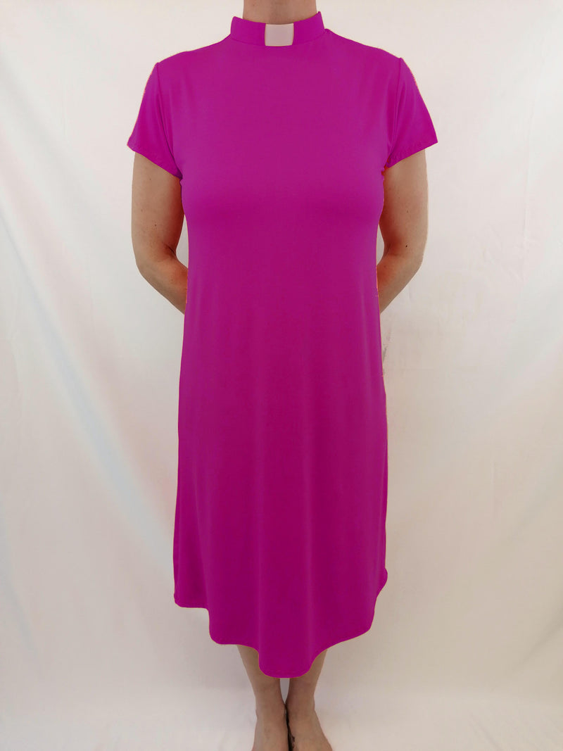 Lotties Eco Dress Bishops Roman Purple / Standard no pockets Womens Bamboo Clerical Dress