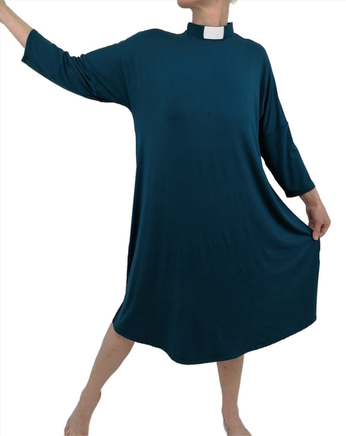 Lotties Eco dress Emerald / With side pockets 1 pair (+£15.00) Clerical A-line Dress