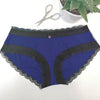 Lotties Eco Knickers Royal Blue Womens Maternity Hipster Bamboo Knickers