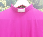 Lotties Eco Men's T-shirt Bishops Roman Purple Mens Unisex Bamboo Clerical Long Sleeve T-shirt