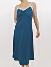Lotties Eco Nightgowns Emerald / Standard - Double layer front bust Womens Bamboo Winter Nightdress